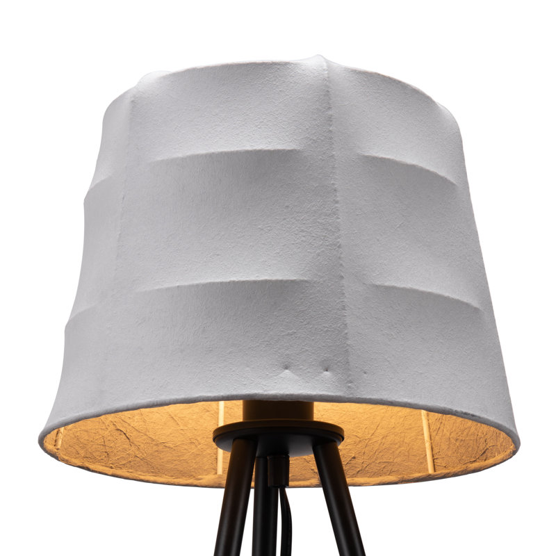  Lampe de table grise et noire