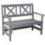 Bradon Solid Wood Pine Outdoor Bench-38420807-70625771