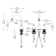 Widespread 2-handle Bathroom Faucet with Drain Assembly