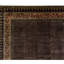 Tapis brun de haute qualité noué à la main