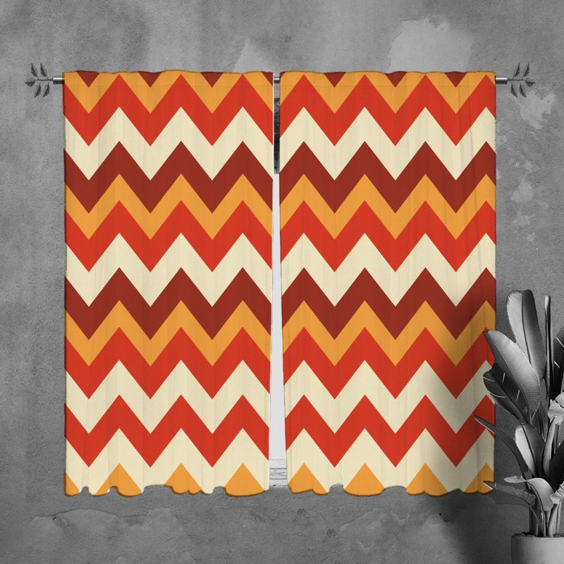 Mourad Room Darkening Curtain Pair, 40" W x 61" L