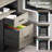 Daylon 48'' Computer Desk with File and Storage Drawers, Writing Desk with Keyboard Tray&Practical Hook and Open Compartments-194538304