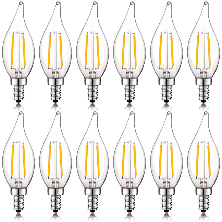Equivalent E12/Candelabra Dimmable LED Bulb
