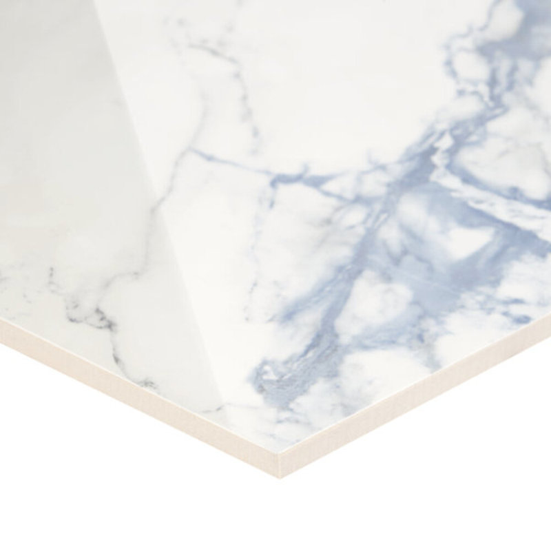 Calacatta Azur 24X48 Polished Porcelain Tile