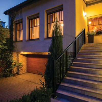 Ensemble de rampe d'escalier en aluminium 8 po x 36 po VersaRail Winchester