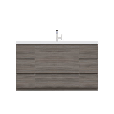 Ensemble de meuble-lavabo simple 60 po Arjina
