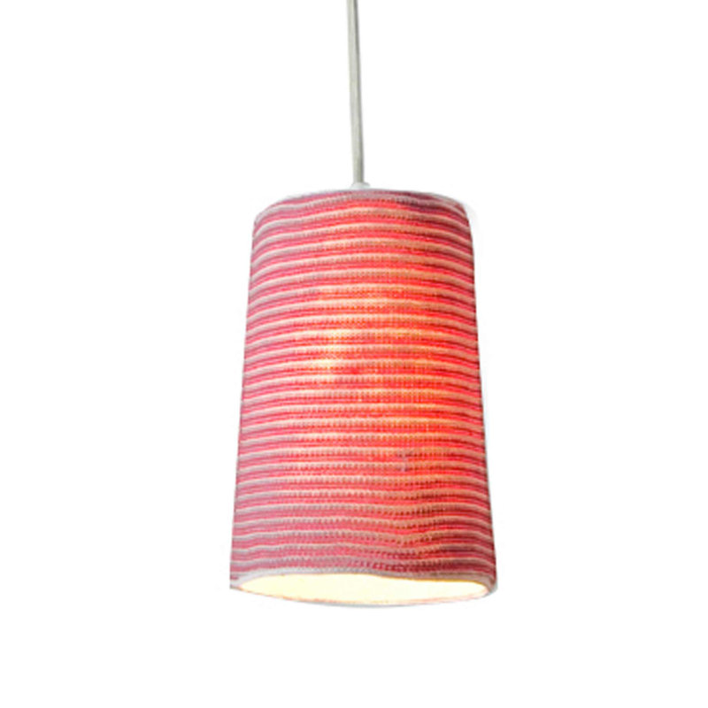 Paint 1 - Light Drum Pendant, Red