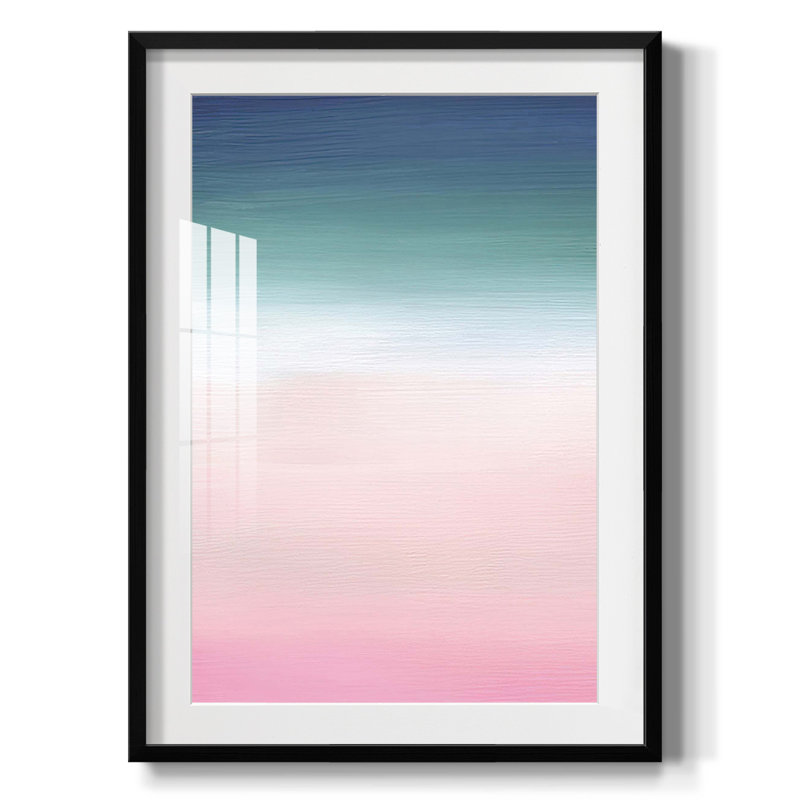 Tropic Blur I -Framed Print, Black
