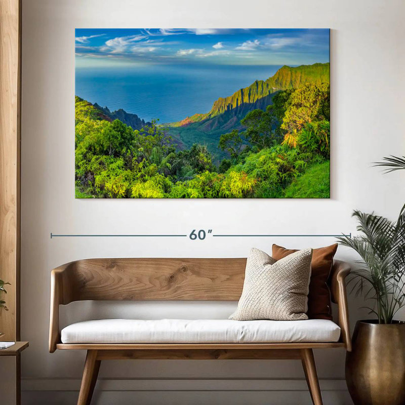 Gillard Kalalau Lookout à Kauai, H 34 po x l 51 po