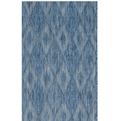 Tapis d'intérieur / extérieur à motif géométrique Courtyard Performance