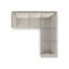 Accoudoir modulaire 24 pièces Lockheart 5PC-126757366