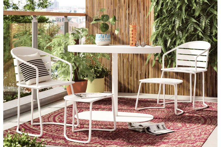 home office auf der terrasse