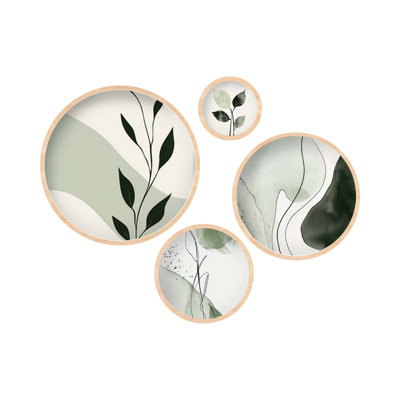 Decorative Framed MDF Painting