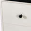 Grande armoire de rangement avec porte en verre et tiroirs