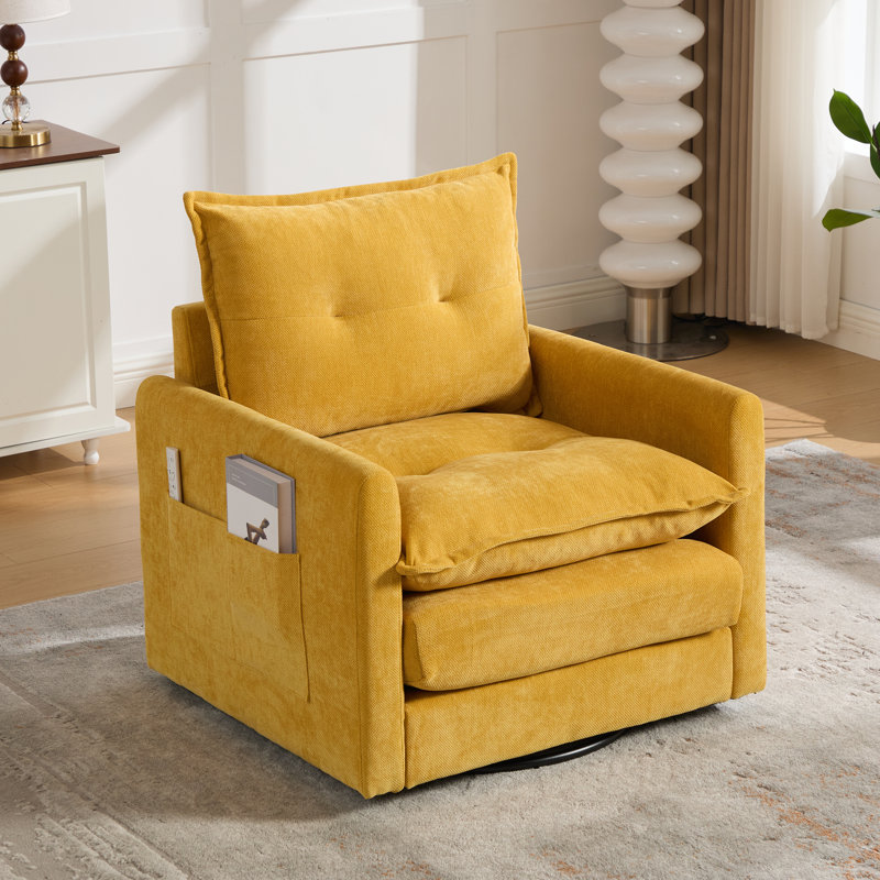 Chaise d'appoint, Jaune