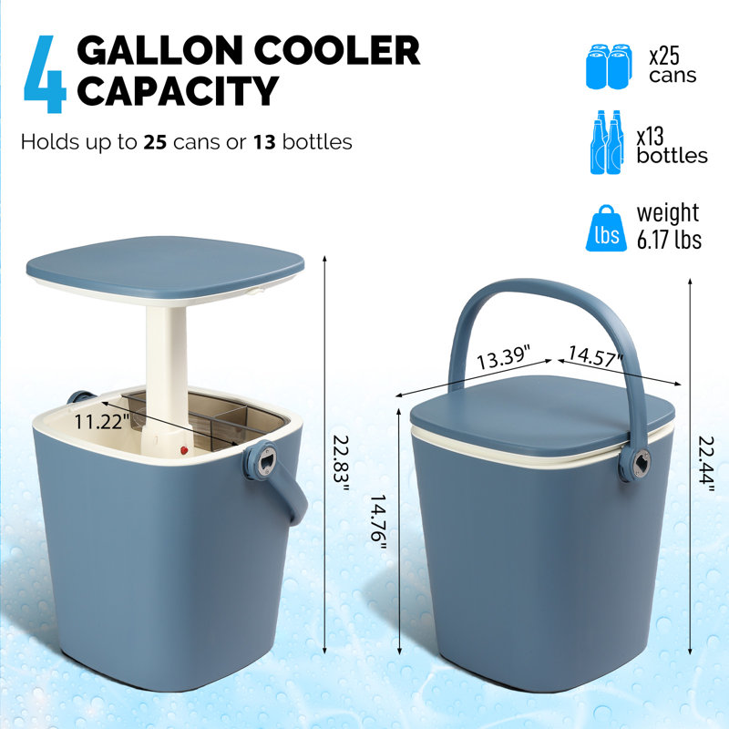 Winado 165 Quarts Ice Chest in Blue