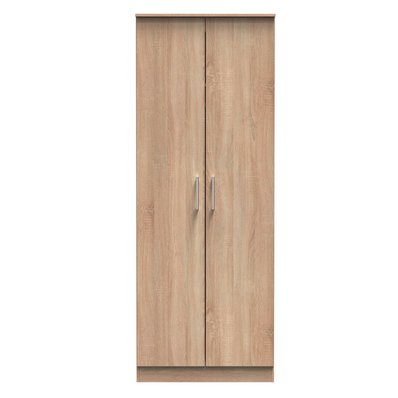 Fully Assembled Bartly 3 Piece Bedroom Set, Bardolino Oak