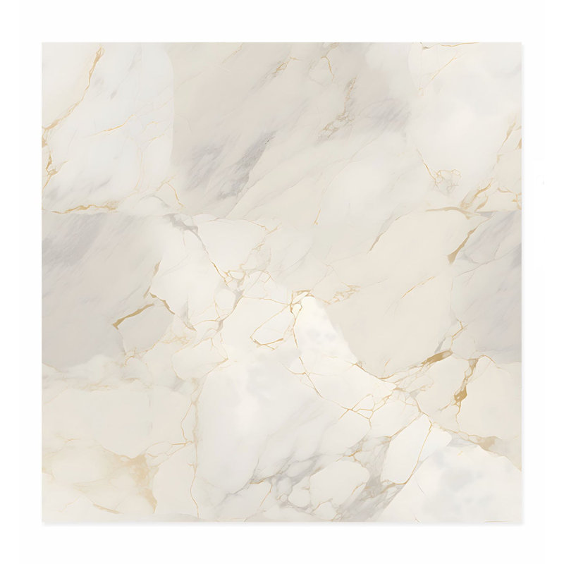 «Abstract Geode Elegance V», reproduction d'art transitionnelle non encadrée, H 18 po x l 18 po