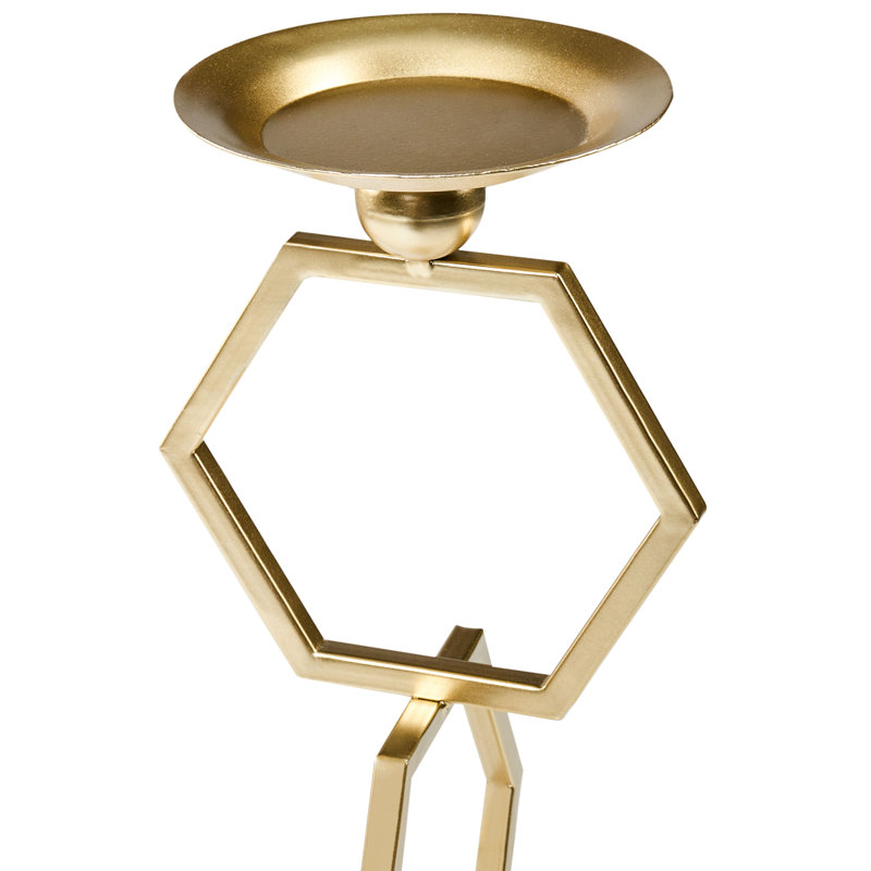 Metal Tabletop Candlestick