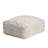 Loewen 34'' Wide Square Geometric Pouf Ottoman