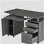 Bureau d'ordinateur complet avec rangement-1096818326