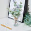 13 "tiges d'eucalyptus artificiel 13" dans un vase (paquet de 2), faux eucalyptus avec feuilles vertes double face-1833689317