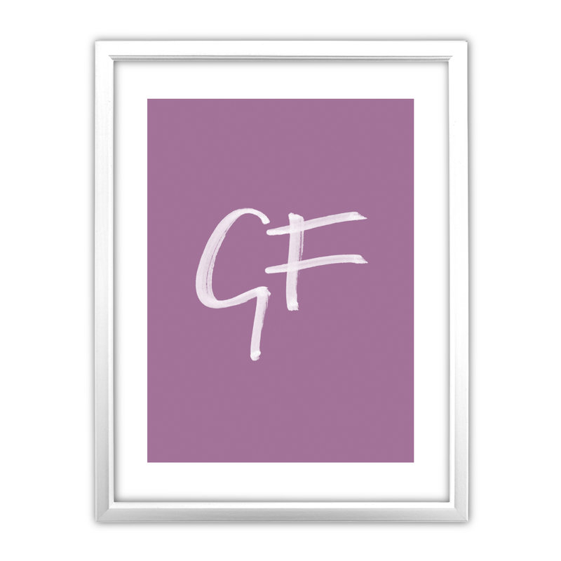 Single Picture Frame Print, White