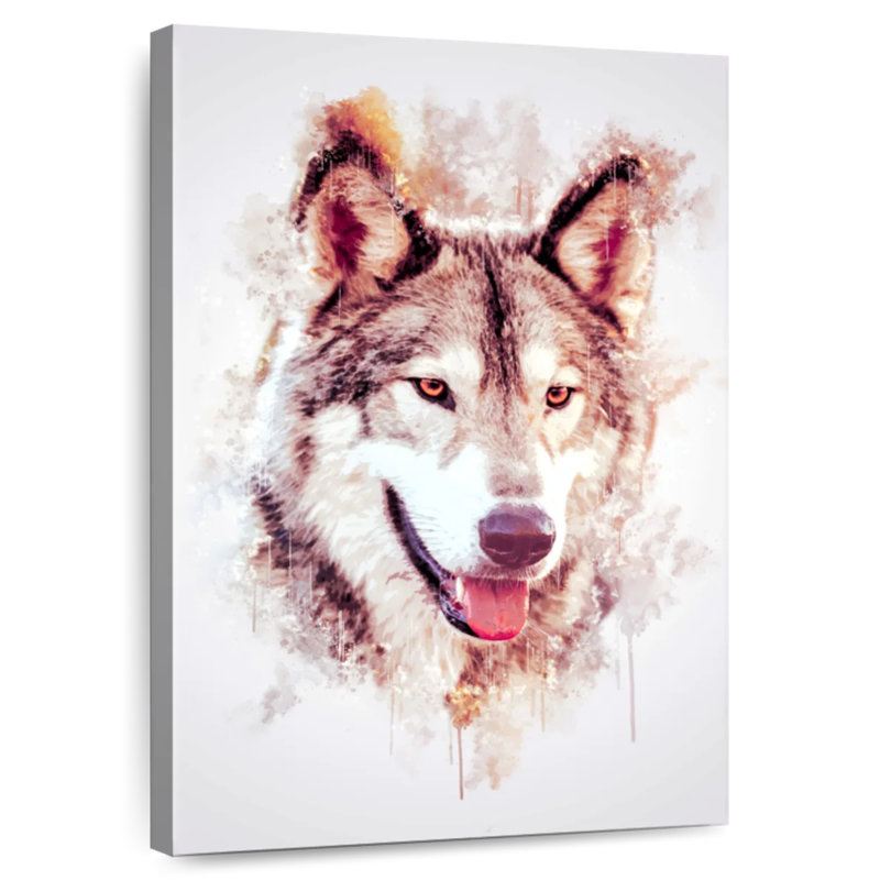 Brampt Wolf's Head, 30" H x 20" W