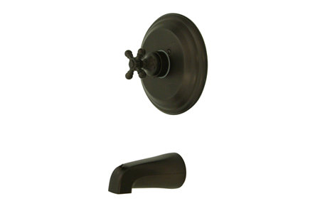 Elizabeth Single Handle Wall Mounted Tub Spout, Oil Rubbed Bronze