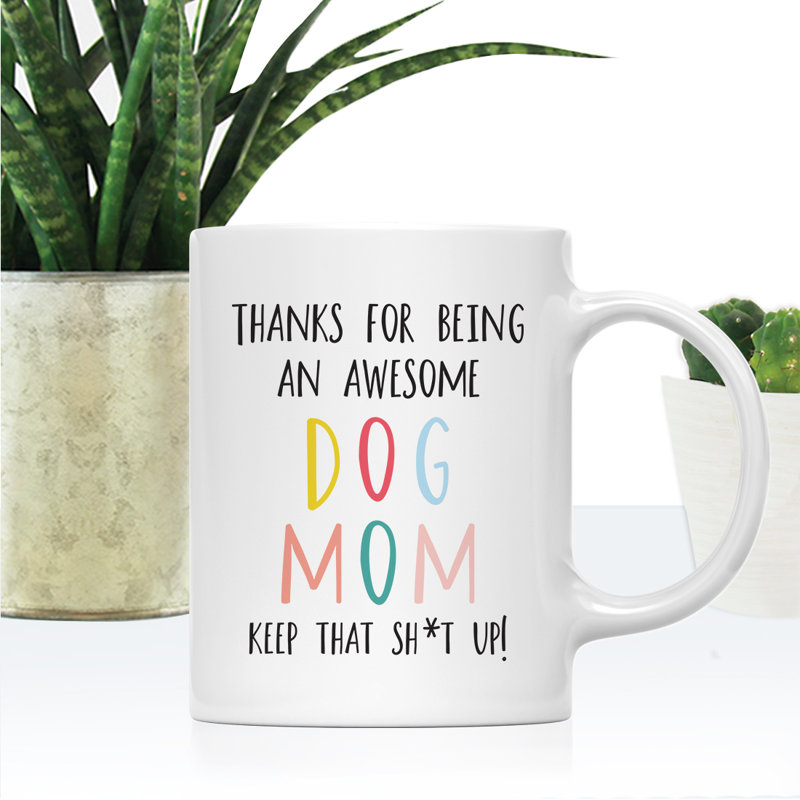 Tasse à café amusante, Dog Mom