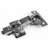 110 Degree Soft Close Half Overlay Frameless Concealed Hinge