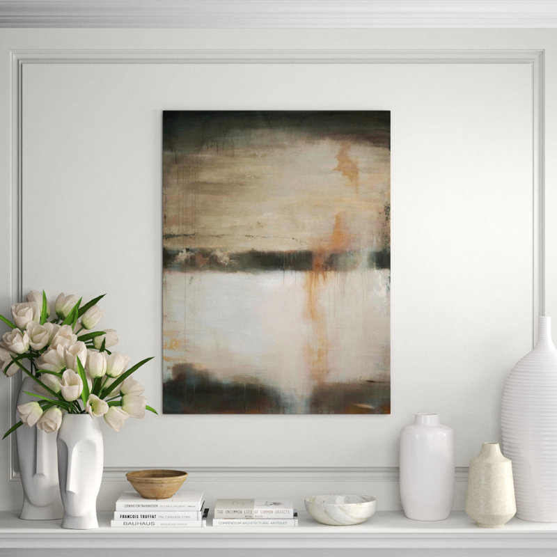 Linear Calm Painting by Keegan Stewart, 40" H x 30" W x 1.5"D, Plexi