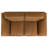 Hudson Orange 2-piece Upholstered Sofa Set