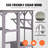 Cat House Outdoor, 7-Tier Large Catio