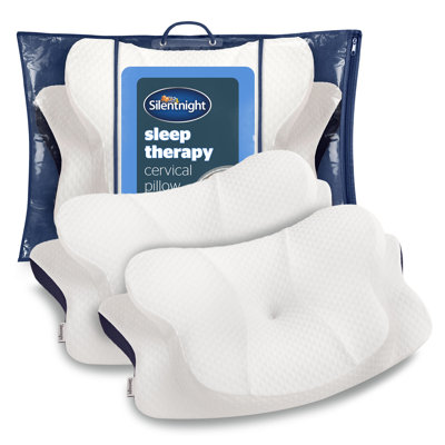 Silentnight Sleep Therapy Cervical Pillow Pair