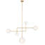 Linnea 5 - Light Metal LED Chandelier by AERIN