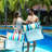 Fabric Pool Hammock Floats,  Inflatable Multi Purpose Water Hammocks Floaties (Saddle,  Chair, Hammock, Drifter), Pool Float  For Adults