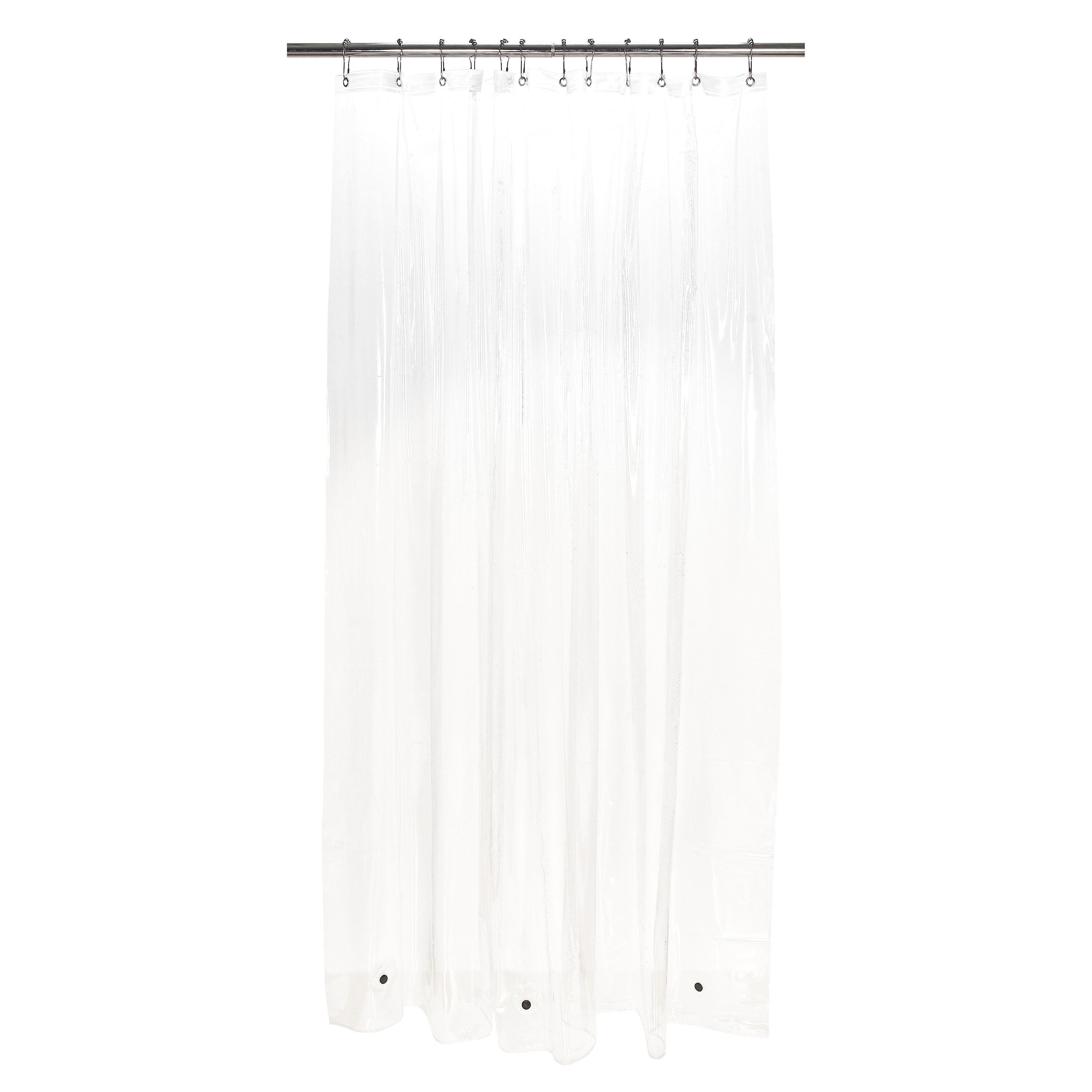 Gorilla Grip  Bathroom Shower Curtain Decorative Hooks