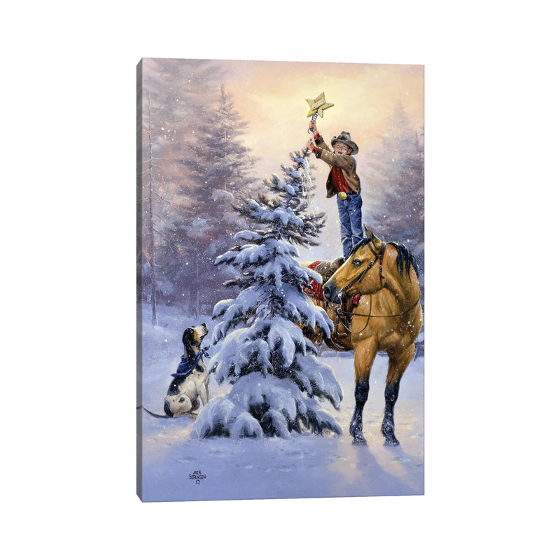 Upon The Highest Bough by Jack Sorenson - Wrapped Canvas Print, 20.32 cm H x 30.48 cm W
