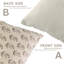 Coussin décoratif à motif floral unique fabriqué à la main 20 x 20 pouces Fabcline - Pathjad-110833431-110833433-110833425