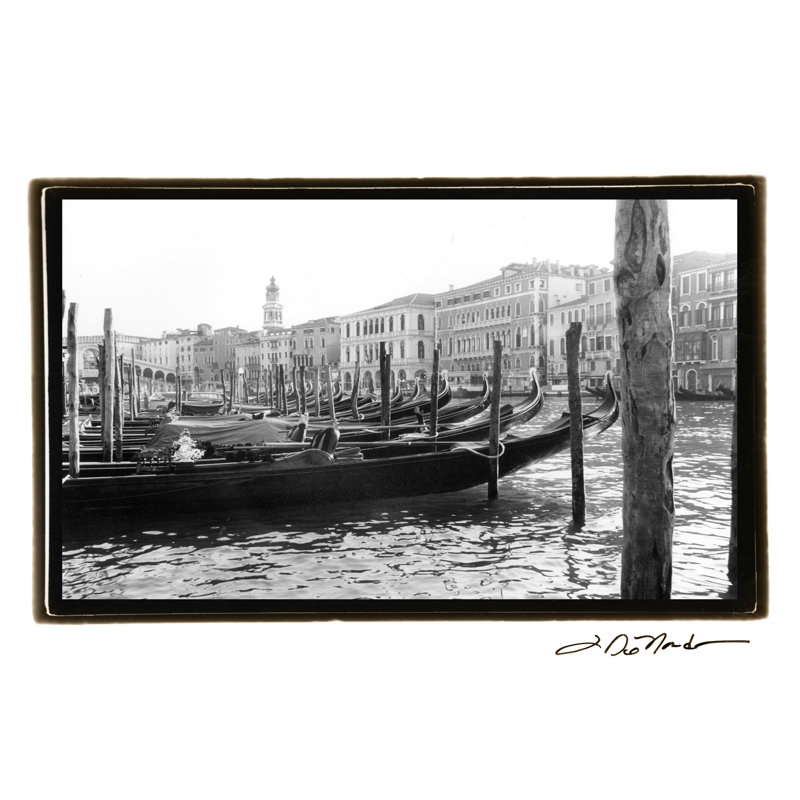 Waterways Of Venice IX by Laura DeNardo - Wrapped Canvas Print, 61cm H x 91cm W x 3.8cm D