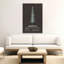 Peace On Earth Abstract Contemporary Christmas Tree Winter Landscape Wall Art Print-1096503173