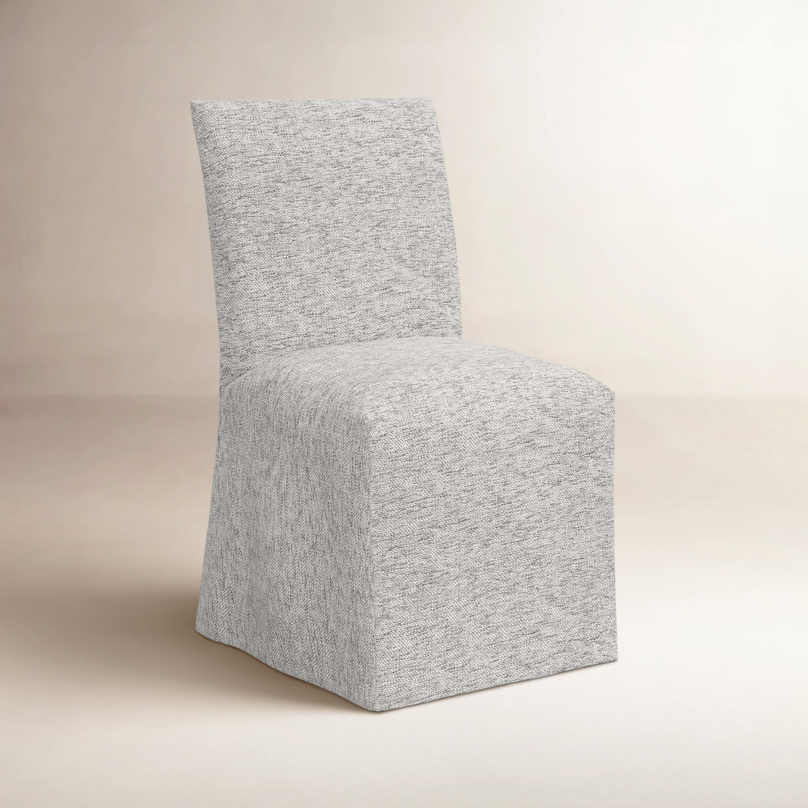 Armstrong Cotton Parsons Dining Chair, Milsap Spray Sustain® Tweed