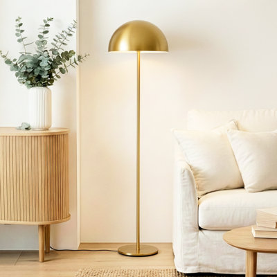 Lampe sur pied à DEL 66 po en métal avec ampoule à température de couleur réglable Ono