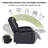 Cheatom 2-Piece Classic Soft Faux Leather Manual Recliner Living Room Set With Hidden Cup Holders
