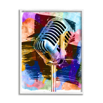 " Modern Vivid Microphone "