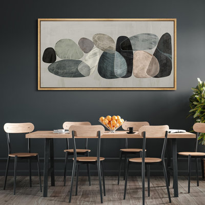 Forme Mid-Century, élégance abstraite, formes contemporaines en pierre