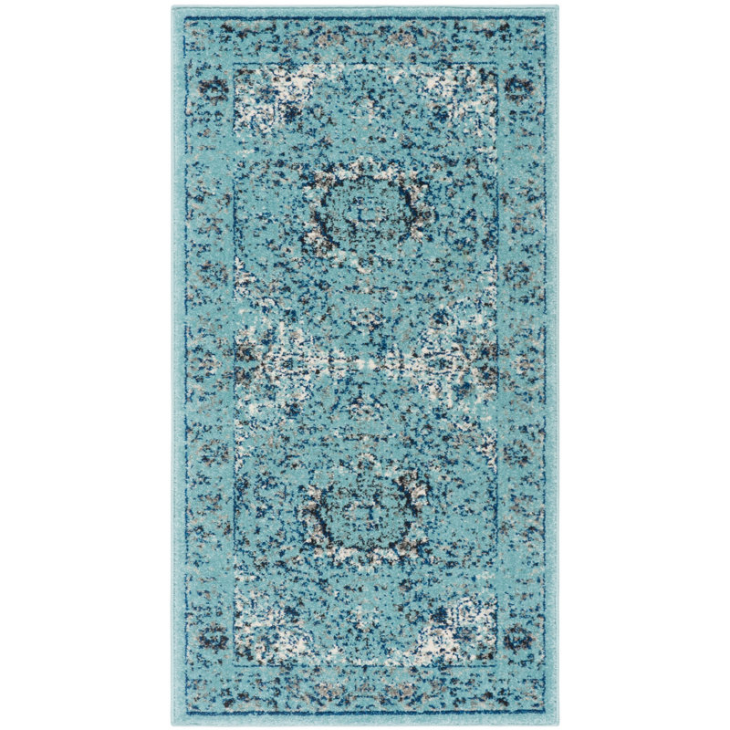 Tapis oriental bleu clair Altman, Rectangle 3 pi x 5 pi