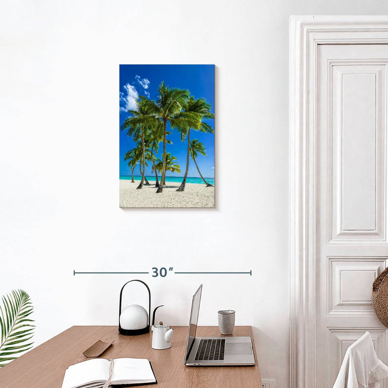 Gillard sable blanc Gillard Palms, H 24 po x l 16 po