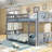 Bunk Bed With Ladder-947036137